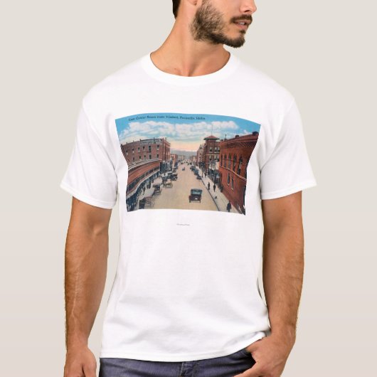 Viaduct-Ansicht der Ostmittelstraße T-Shirt (Vorderseite)