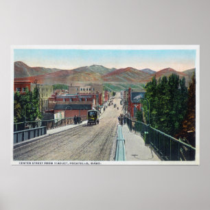 Viaduct View Center StreetPocatello, ID Poster