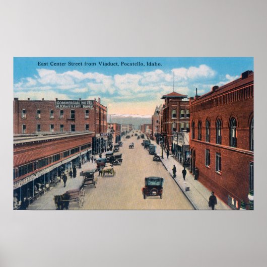 Viaduct View East Centre Street Poster (Vorne)