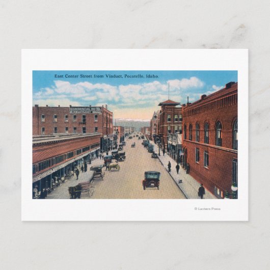 Viaduct View East Centre Street Postkarte (Vorderseite)