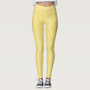 Viadukt Hellgelbe Abstrakte Aquarellkunst Leggings