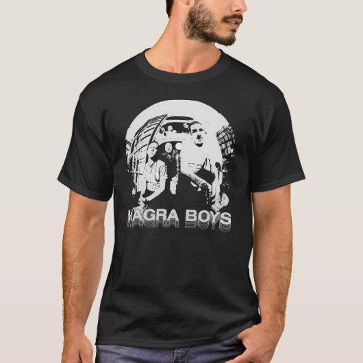 Viagra Boys Post Punk Shrimp Shack Sebastian Murph T-Shirt (Vorderseite)