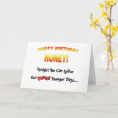 Viagra-Geburtstags-Karte Karte (Gelbe Blume)