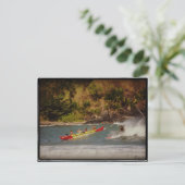 Viaja con 1 surfer x Kauai Postkarte (Stehend Vorderseite)