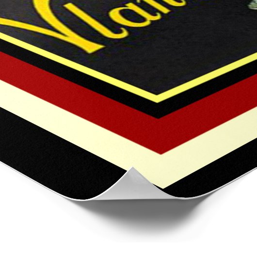 Vian! du Berni- Cappiello Ad Poster 16 x 20 (Ecke)