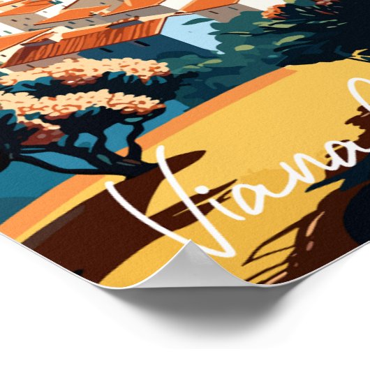 Viana Castelo Poster (Ecke)