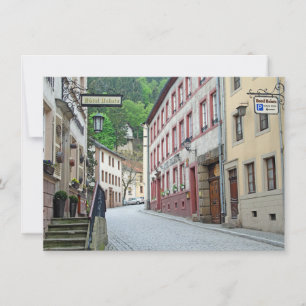 Vianden, Luxembourg Street szene Card