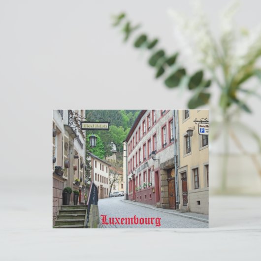 Vianden, Luxemburger Postcard Postkarte (Stehend Vorderseite)