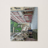 Vianden, Luxemburger Straßenszene Puzzle (Vertikal)