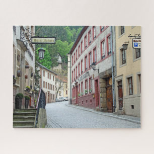 Vianden, Luxemburger Straßenszene Puzzle