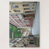 Vianden, Luxemburger Straßenszene Puzzle (Vertikal)