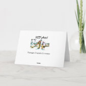 Viareggio Kai-Treffen, leere Gruß-Karte Karte (Rückseite)