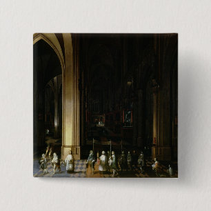 Viaticum innerhalb einer Kirche Button