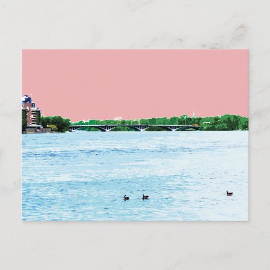 Viau-Brücke: Pont viau Postkarte (Vorderseite)