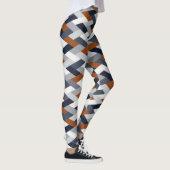VIB B, Navy Rust Geometry Leggings (Rechts)