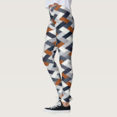 VIB B, Navy Rust Geometry Leggings (Links)