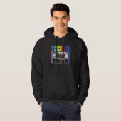 Vibe 90er Jahre Kostüm Retro Vintag 90u2019er Hoodie (Vorne ganz)