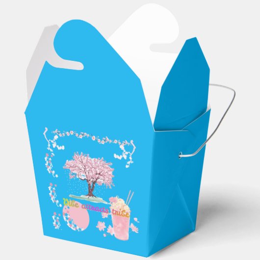 Vibe Attracts Tribe Azure Geschenkschachtel (Offen)