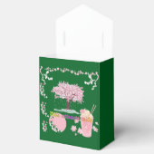 Vibe Attracts Tribe forest green  Geschenkschachtel (Geöffnet)