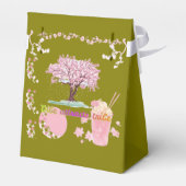 Vibe Attracts Tribe olive Geschenkschachtel (Rückseite)