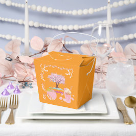Vibe Attracts Tribe orange Geschenkschachtel