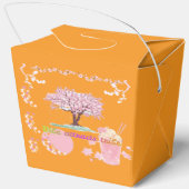 Vibe Attracts Tribe orange Geschenkschachtel (Rückseite)