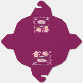 Vibe Attracts Tribe wine Geschenkschachtel (Ungefaltet)