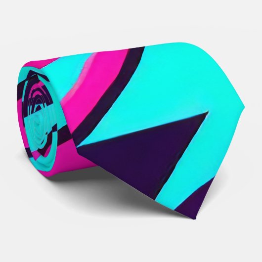 Vibe Graffiti 90 Krawatte (Gerollt)