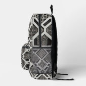 Vibe Grid Bedruckter Rucksack (Rechts)