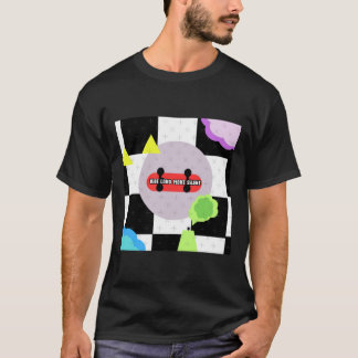 Vibe Loud Move Silent - Urban Design Aufkleber T-Shirt