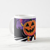 Vibe me Jack-o-lantern Langschläfer Tshirt Kaffeetasse (Vorderseite Links)