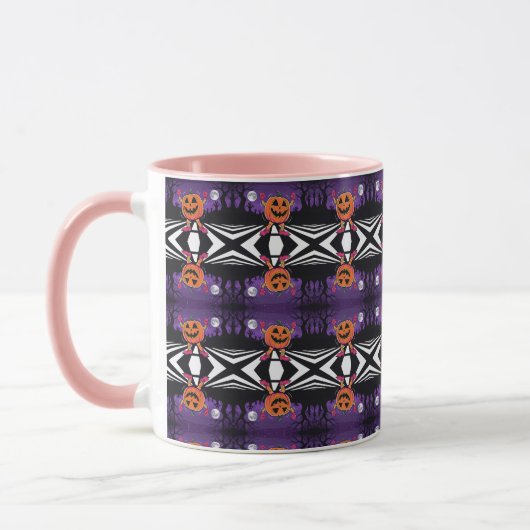 Vibe me Jack-o-lantern Langschläfer Tshirt Tasse (Links)
