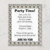 Vibe Retro Ästhetik Moderne Mood Typografie Flyer (Hinten)