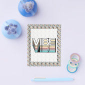 Vibe Retro Ästhetik Moderne Mood Typografie Flyer (Einzeln)