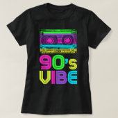 Vibe Retro Party Outfit für die 90er Jahre T-Shirt (Design vorne)