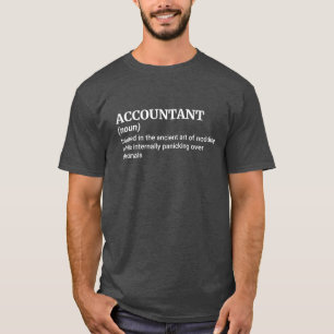 Vibe unglaublich witzig Accountant T-Shirt
