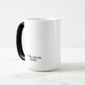 Vibe Up-Tasse Verwandlungstasse (Vorderseite Links)