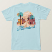 Vibe von Marrakesch - Pastellfarben T-Shirt (Design Rückseite)