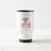 Vibe zieht Tribe an Reisebecher (Mittel)