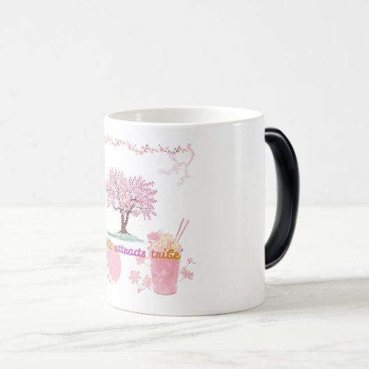 Vibe zieht Tribe an Verwandlungstasse (VorderseiteRechts)