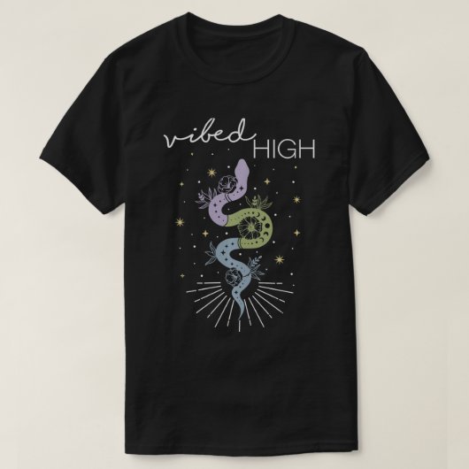 Vibed High Mystical Snake T-Shirt (Design vorne)