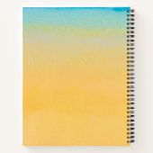 Vibein' mit HEAT - personalisierter Sommer Notizblock (Rückseite)