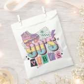 Vibes begünstige Flaggen der 90er Jahre Geschenktütchen (Ausgeschnitten)