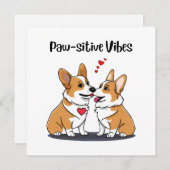 Vibes Corgis in Liebe (Vorne/Hinten)