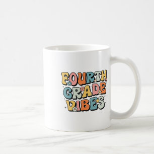 Vibes der vierten Klasse - Retro-Team der 4. Klass Kaffeetasse