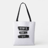 Vibes Don't Lie Tasche (Rückseite)