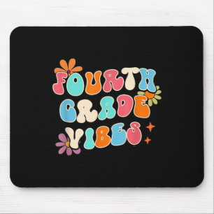Vibes eines Viertklässler-Lehrers Zurück zur Schul Mousepad