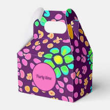 Vibes Lila Color Summer Pattern Gefälligkeitsbox d