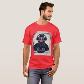 Vibes Maestro: Echoes des Mix T-Shirt (Vorne ganz)