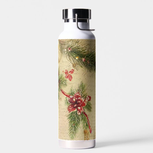 VIBES niedlich VINTAGE CHRISTMAS Trinkflasche (Links)